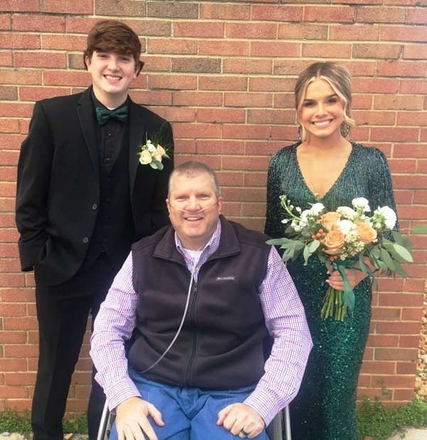 2024 DCHS Prom Night: Maddox Hale, Michael Hale, and Tatum Young