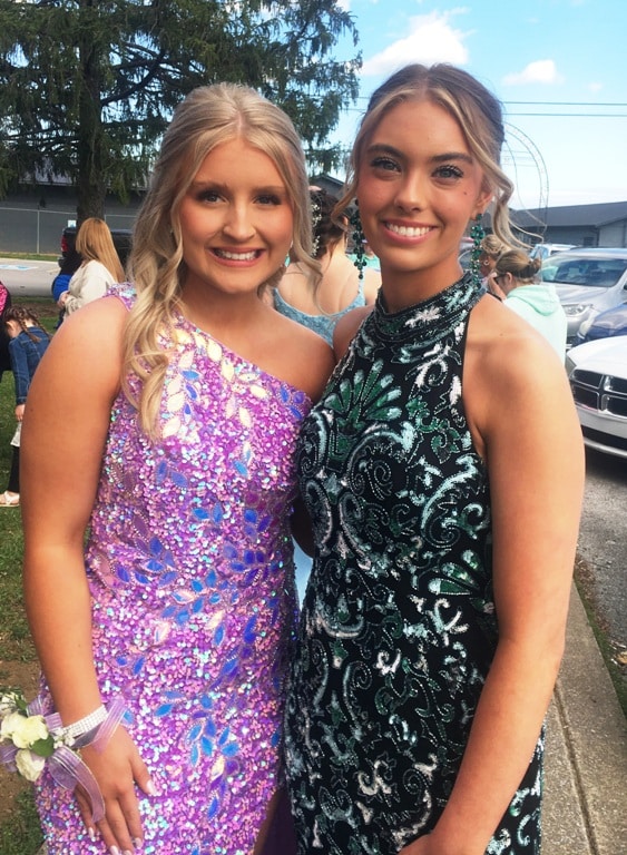 2024 DCHS Prom Night: Deanna Agee and Emily Young