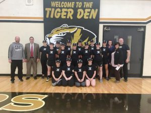Liberty State Bank Makes Donation to DCHS Tigerette Softball Program