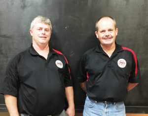 Length of Service Award Winners: 10 years of service: Shawn Puckett, Midway Station (LEFT) and Donnie Johnson, Main Station (not pictured), 20 years of service: Ronald Merriman, Keltonburg Station (RIGHT). 40 years of service: Hugh Washer, Cookeville Hwy. Station (not pictured)