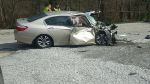 2014 Honda Accord driven by 63 year old Kathy Kujawski (Photo by Jim Beshearse)