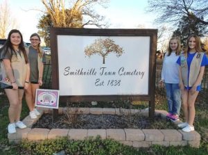 Smithville Town Cemetery established in 1838