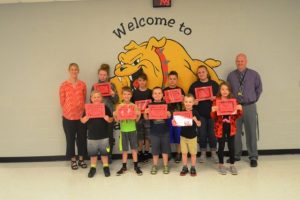 May Students of the Month at DeKalb West School