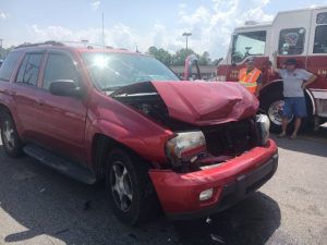 2005 Chevy TrailBlazer driven by Ashley Singleton