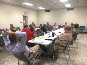 The Education Committee of the County Commission met with Director of Schools Patrick Cripps, County Mayor Tim Stribling, and members of the Board of Education last Wednesday to discuss options on how to move forward with a new school building plan.