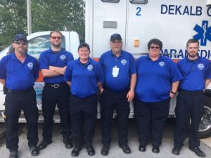 Working A Shift last Friday: Tony Williams, Matt Melton, Jamie Vernon, Jimmy Savage, Kim Johnson, and Trevin Merriman on the Day Truck.