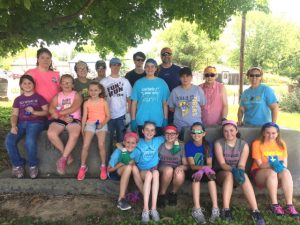 PICTURED-SEATED LEFT TO RIGHT: Kayce Hale, Alexis Bennett, Madison Hammock, Jenna Wright, Katie Patterson, Zoe Cripps, Layla Walker, Katherine Gassaway, Emma Hancock. STANDING LEFT TO RIGHT: Tonya Hale, Joanie Williams, Julianna Gassaway, Jane Ramsey, Jake Ramsey, Darrah Ramsey, Rob Ramsey, Penny Walker, Marie Blair, and Amy Cripps.