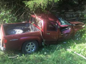 The driver of this GMC Canyon,Morris D Carr of Baxter lost his life in crash on Medley-Amonette Road