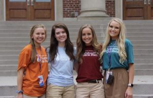 Sarah Anne Colwell, Madi Cantrell, Macy Hedge, and Addison Oakley