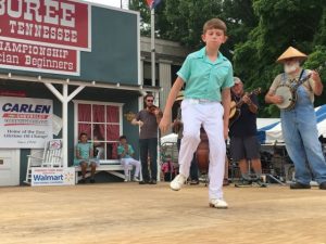 Buck Dancing: First Place- Jacob Fennell of Dickson