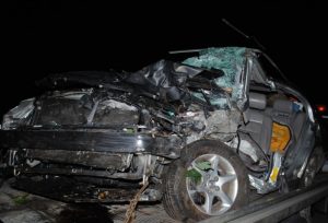Woman and Child Airlifted After Crash on Alexandria to Dismal Road