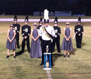 The DeKalb County High School Marching Band took 4th place overall out of 14 bands at Saturday's band contest in Crossville