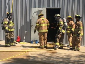 Smithville and DeKalb County Volunteer Firefighters respond to blaze inside Foutch Industries