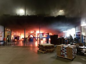 Fire Destroys Entire Production Line at Foutch Industries