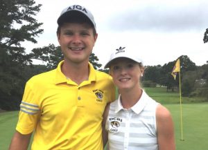 DCHS Golfers Isaac Walker and Anna Chew Advance to State Tournament