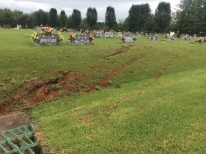 Crash Causes Damage to Gravestones at DeKalb Cemetery