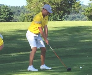 Isaac Walker fired a 4 over par 74. He finished 3rd in the District Tournament