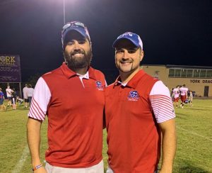 Saints Coaches Justin and Hunter Poteete