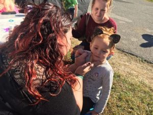 Face Painting at Head Start Open House