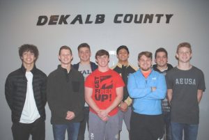 All-Region Football Honors for DCHS players Desmond Nokes, Grayson Redmon, Isaac Cross, David Bradford, Axel Aldino, Hunter Fann, Dylan Denson, and Isaac Knowles