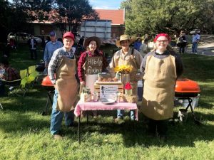 DeKalb County 4-H Grilling Team with their presentation of “Hillbilly Fixins”