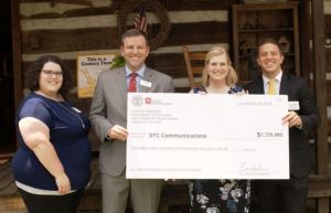 DTC Communications was awarded $1.725M to make more high-speed broadband Internet available to rural Tennesseans