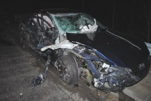 36 year old Charlie R. Holman of Sparta was injured in this 2014 Honda Accord