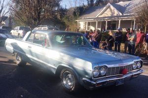 In the category vintage automobiles/tractors, 2nd place went to Donnie Bratcher for his 1964 Chevy Impala in Liberty Christmas Parade