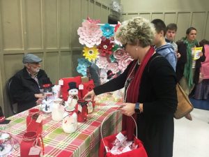 The Shopping Court was a busy place during Monday night's Festival of Trees