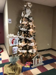 2018 Festival of Trees: “DeKalb’s Tree of The Year” went to Outreach Baptist Church. They collected the most toys under their tree for DeKalb Foster Children. Also voted "Most Touching Theme"