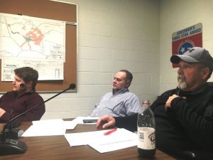 City Seeks to Lease the Smithville Municipal Golf Course: Pictured- Alderman Brandon Cox, Alderman Shawn Jacobs, and Alderman Danny Washer