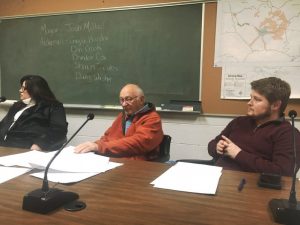 City Seeks to Lease the Smithville Municipal Golf Course: Pictured- Alderman Gayla Hendrix, Alderman Donnie Crook, and Alderman Brandon Cox