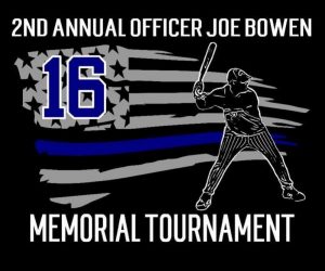 You’ll notice the man (softball player) shown here. That is actually an image of Joe Bowen himself and a tournament team was named “Badge 16” in his honor