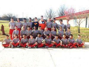 The DeKalb Middle School Saints Soccer Team