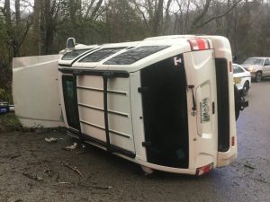 Teen Involved in Rollover Crash