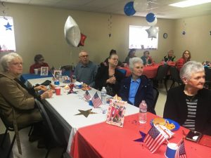 Many joined the birthday bash for Edward and Edsel Frazier Saturday