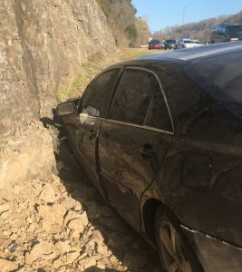 Four people were involved in a one car crash Wednesday afternoon on Highway 70 at Snow Hill