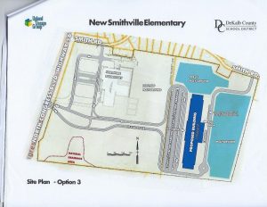 Site Plan Option #3 proposes to expand the campus with the addition of 21 acres.