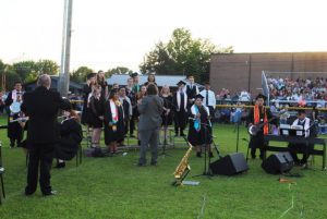 DCHS Chorus performs "The Climb" and "Take Me Home Country Roads" at Graduation Friday Night