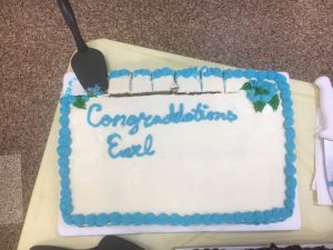 Retirement Reception Held in Honor of School Maintenance Supervisor Earl Jared