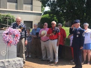 A Veterans Day observance will be held Friday, November 10 at the DeKalb County Complex auditorium sponsored by The American Legion and Ladies’ Auxiliary Post 122. Patriotic music by Susan Hinton will be featured at 9:30 a.m. with the program following at 10 a.m.