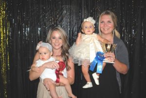 *Girls (10-12 months) Winner: Eloise Hendrix, 10 month old daughter of Jared and Jennifer Hendrix of Dowelltown(right) Runner-up: Briar Rose Kilgore, 11 month old daughter of Clay and Mariah Kilgore of Smithville (left)