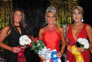 Mrs. Fair Queen Pageant: Andria Lee Graham-1st Runner-Up and Miss Congeniality, Queen and Most Photogenic Suzanne Harrison, and Jennifer Lee Ware-2nd Runner-Up