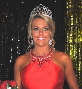 Suzanne Harrison of Smithville was crowned queen of the inaugural Mrs. Fair Queen pageant Thursday night at the fair. She was also named Most Photogenic.