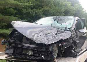 2016 Nissan Sentra, driven by 38 year old Jeremy Burnsides of Cookeville