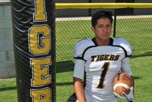 Tiger Senior Captain Alan Munoz (WR-DB)