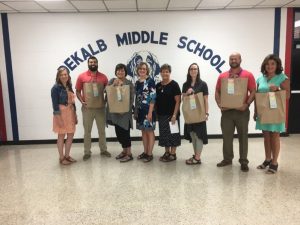 Wilson Bank & Trust Helps DeKalb Middle School Teachers Stock Up on Classroom Supplies