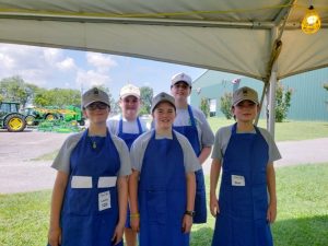 Junior Team-Luke Midgett, Luke Magness, Lilly Waggoner, Landon Colwell, and Riley Fuson were 6th in the Junior High division.