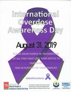 DeKalb County Urged to Get Purple in Observance of International Overdose Awareness Day Saturday