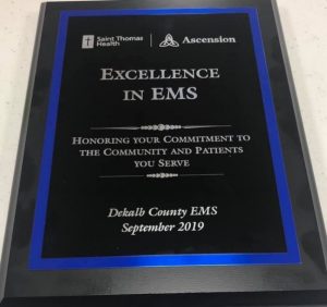 Excellence in EMS Award